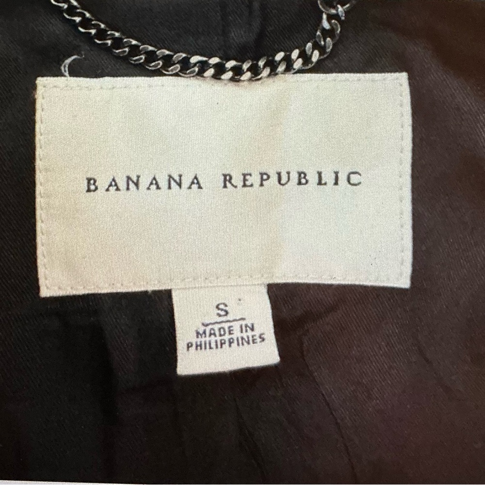 Banana Republic Black Wool Blend Sleeveless Shift Dress Size S - Picture 8 of 9